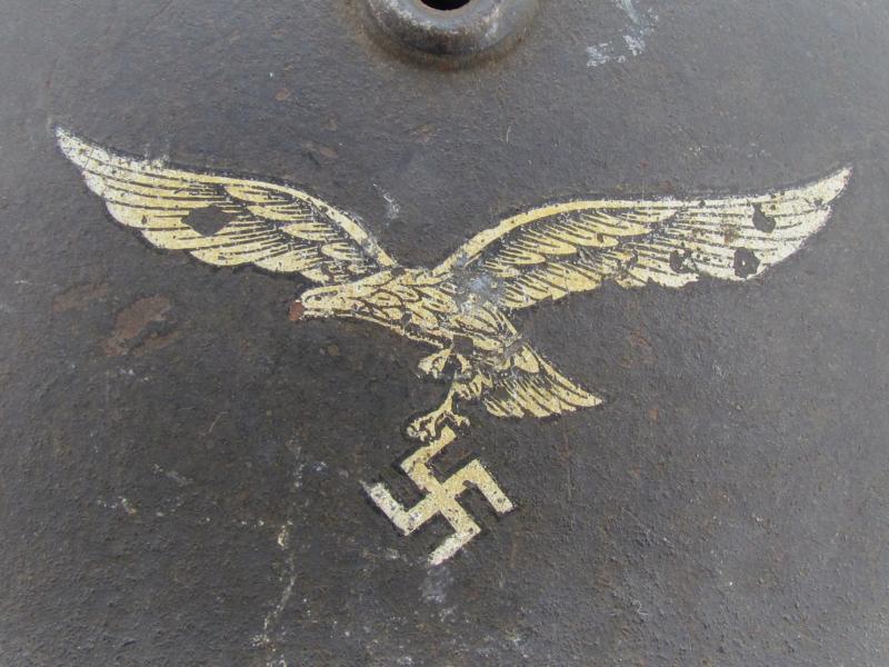 Luftwaffe M40 Single Decal Helmet Q64