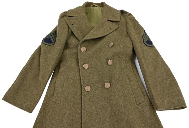 US WW2 EM/NCO Winter Greatcoat 2nd Infantry Division