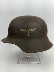 M42 Luftwaffe Helmet Untouched and Uncleaned
