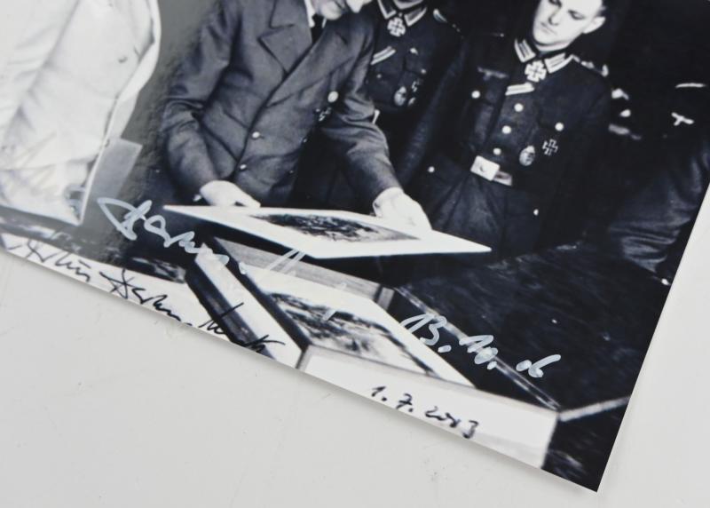 Signature of Wehrmacht Heer KC Recipient 'Arthur Becker Neetz'