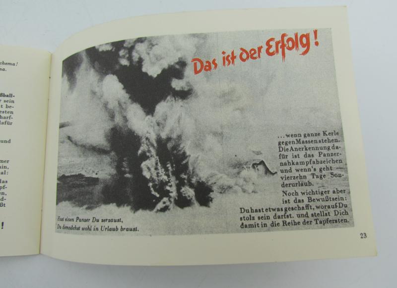 Tank destruction "Panzerknacker" soldiers manual