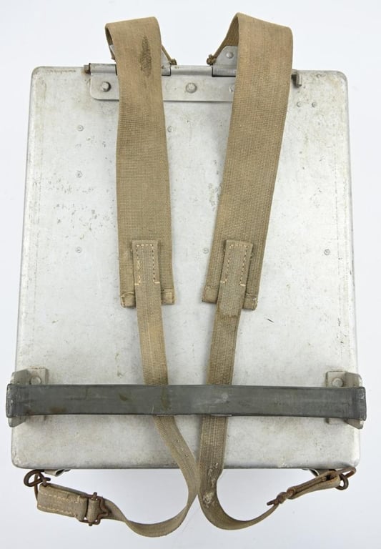 German Luftschutz Chemical Gas Test Tornister