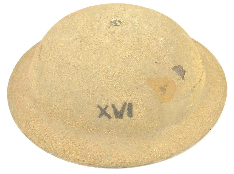 British WW2 XVI Corps Tropical Combat Helmet