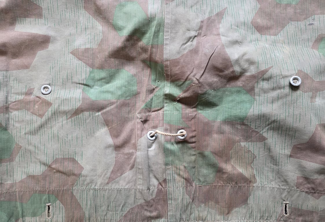Wehrmacht Splinter pattern camouflage zeltbahn - extra pictures