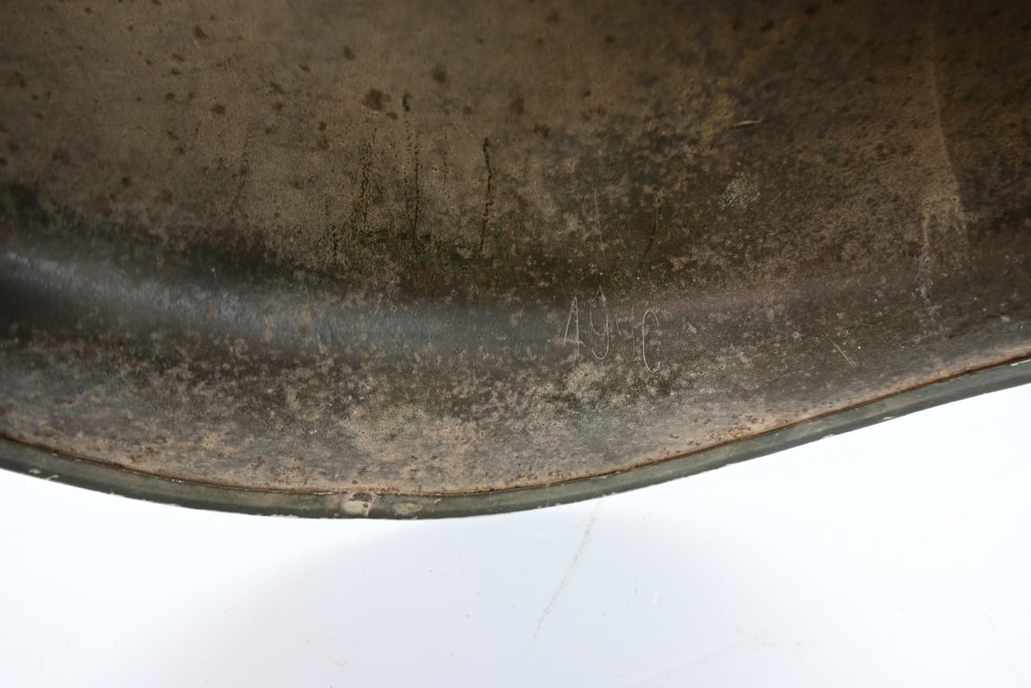 US WW2 M1 Fixed Bale 4-Panel Medic Helmet