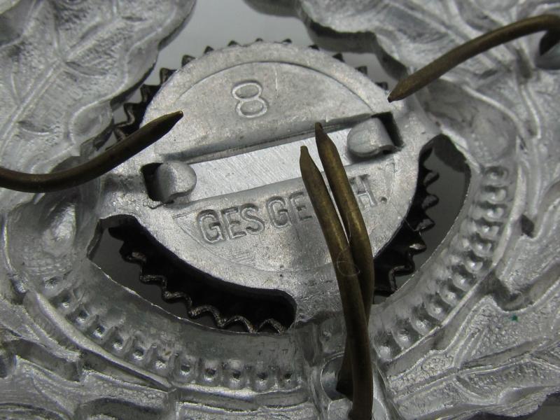 Wehrmacht (Heer) Visor Cap Wreath/Cocarde