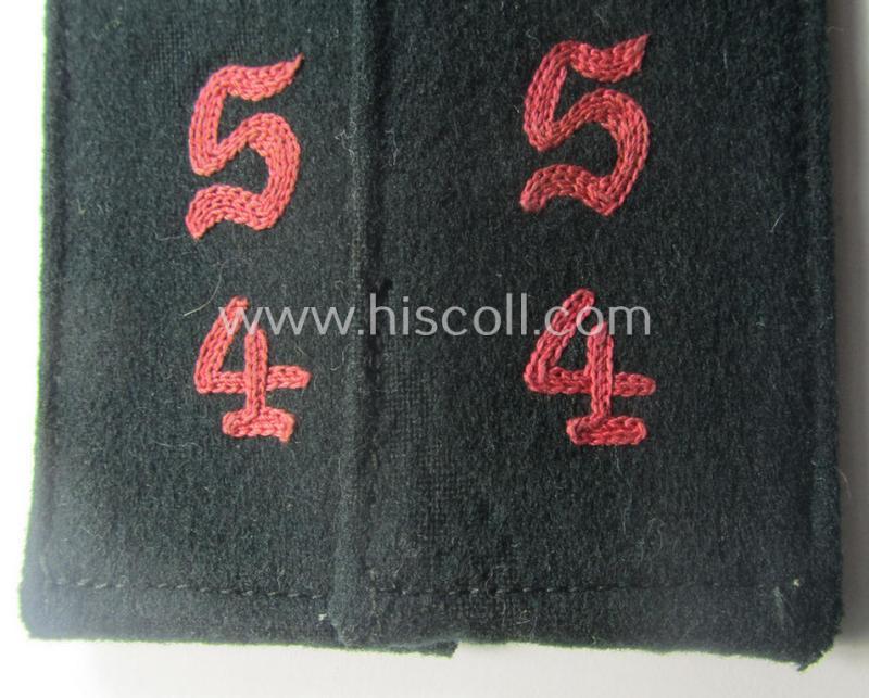 Pair of WH (Heeres) EM-type shoulderstraps: 'Soldat des Panzer-Schützen-Rgts. 4'