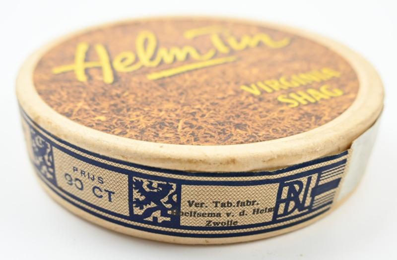 Dutch WW2 Era 'Helm Tin' Virginia Shag Tabacco