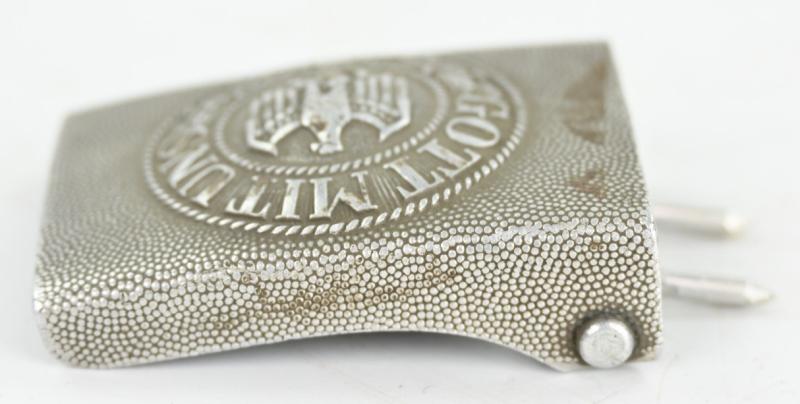 German WH Pebbled Beltbuckle
