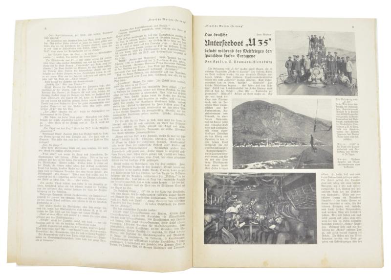 German KM Magazine 1937