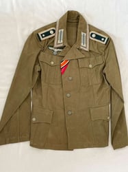 WWII  GERMAN  CAVALRY  NCO  SUMMER  COMBAT  TUNIC