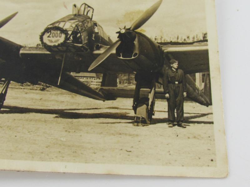 5x Photos of Focke Wulf fw189 Celebration 2000 Hours Flight