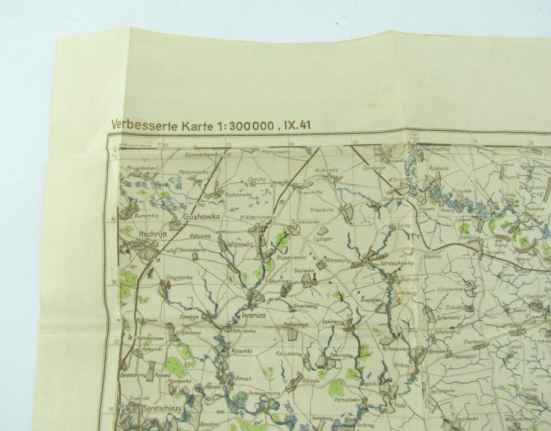 Wehrmacht "Verbessete Karte" Romny ( Ukrain )