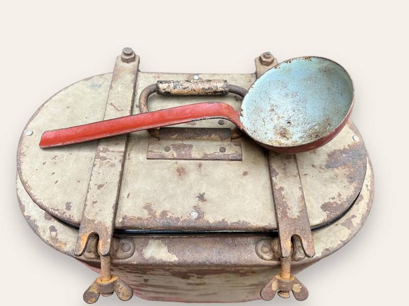 German Tan Food Container