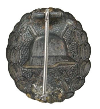 German WW1 Wounded Badge in Black