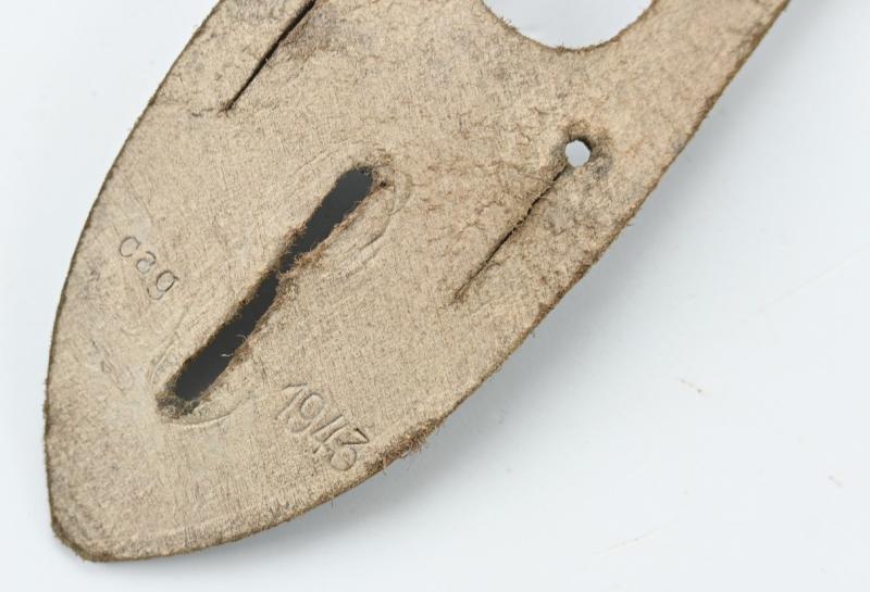 German WH Binocular Button attachment Leather