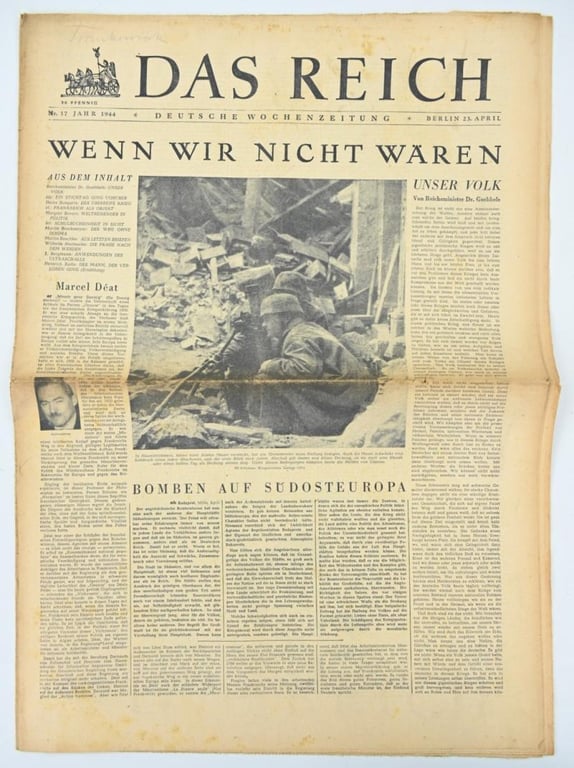 German Newspaper “Das Reich” 23 April1944