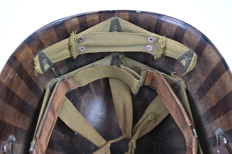 US WW2 M1 Helmet Liner & Chinstrap