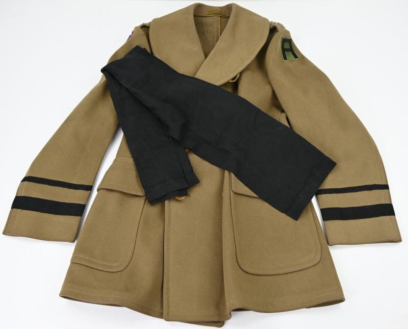 US WW2 Major General and Nuremberg Trail Member: Lawrence C. Jaynes Officer Overcoat