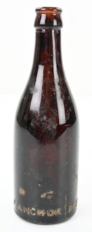 British WW2 Bottle of Beer 'Nebo Monastery'