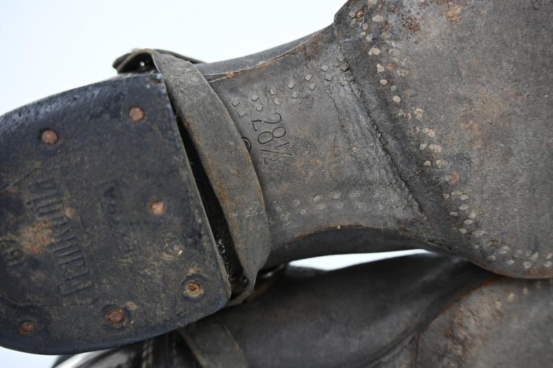German WH Cavalry Jackboots with Spurs