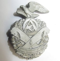 Commemorative, resin-based SA- (ie. 'Sturmabteilungen'-) related 'tinnie', being...