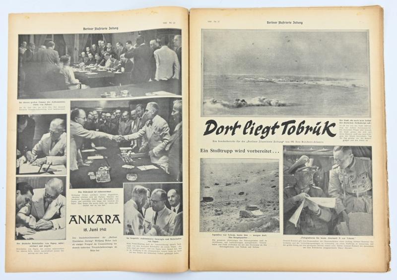 German Berliner Illustrierte Zeitung Newspaper 1941