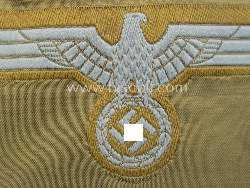 Attractive, WH (Heeres) 'tropical-issue' (ie. DAK or: 'Deutsches Afrika Korps'-related-) breasteagle, as executed in neat so-called: 'BeVo'-weave style that comes in a 'virtually mint- ie. unissued', condition