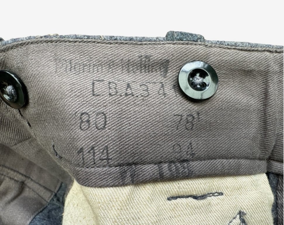 Luftwaffe Berghose (Mountain Trousers) – L.B.A. Marked (Rare)