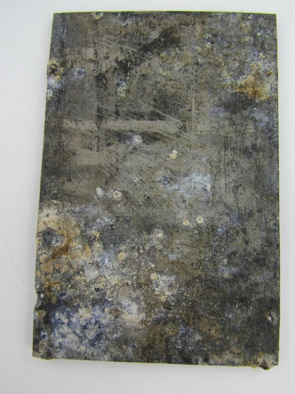 Original German Newspaper Photo “Druckplatte” (printing plate)