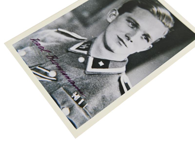 Signature of Waffen-SS Member 'Karl Brommann'