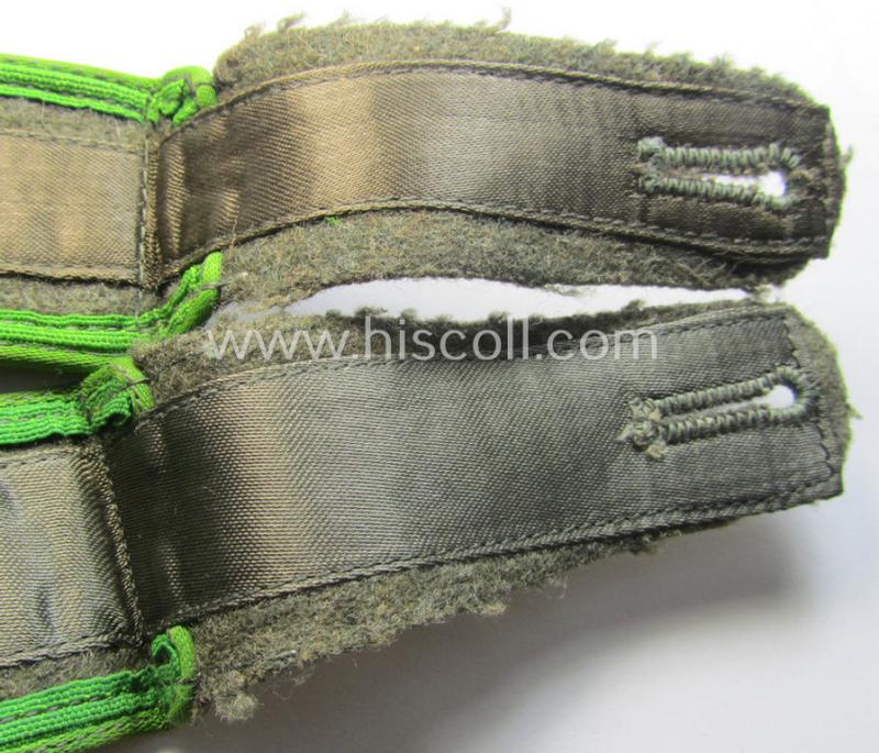 Pair of WH (Heeres): 'M44'-styled ie. 'simplified', EM'-type shoulderstraps: 'Sld.der Pz-Gren.Trpn.'