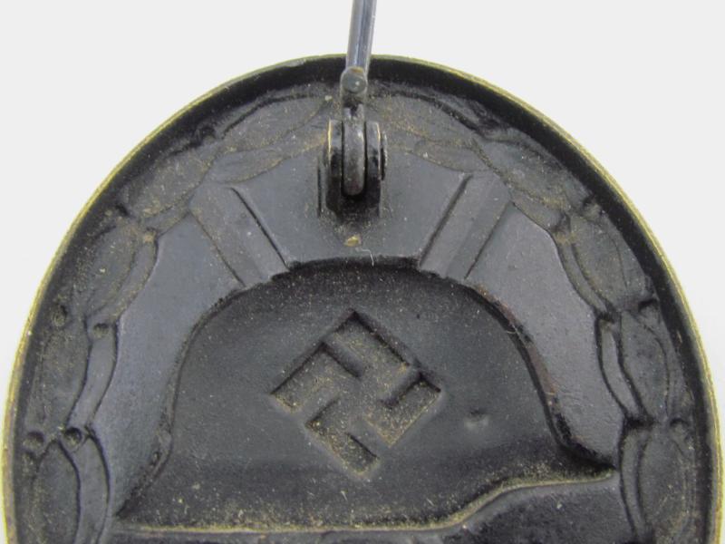 Woundbadge in Black (VWA Schwarz)