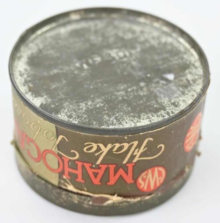 British WW2 Mahogany Tabacco Tin Can