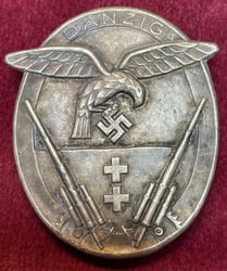 3rd Reich Flak-Erinnerungszeichen der Stadt Danzig