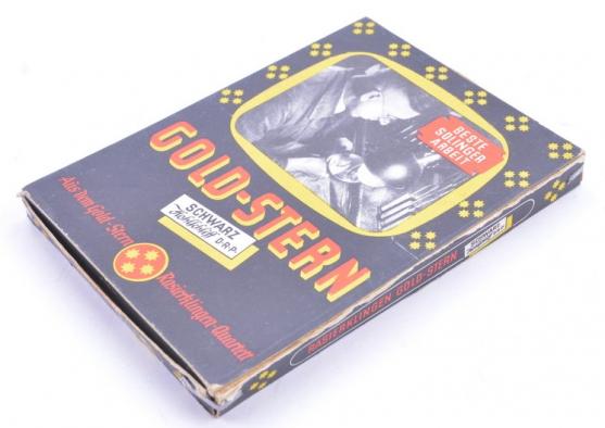 German Third Reich Era 'Gold-Stern' Razorblades