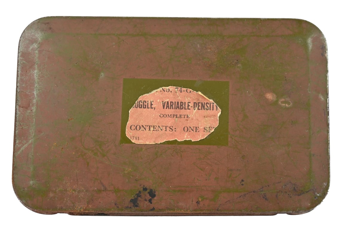 USAAF WW2 Airgunner Goggle in Case