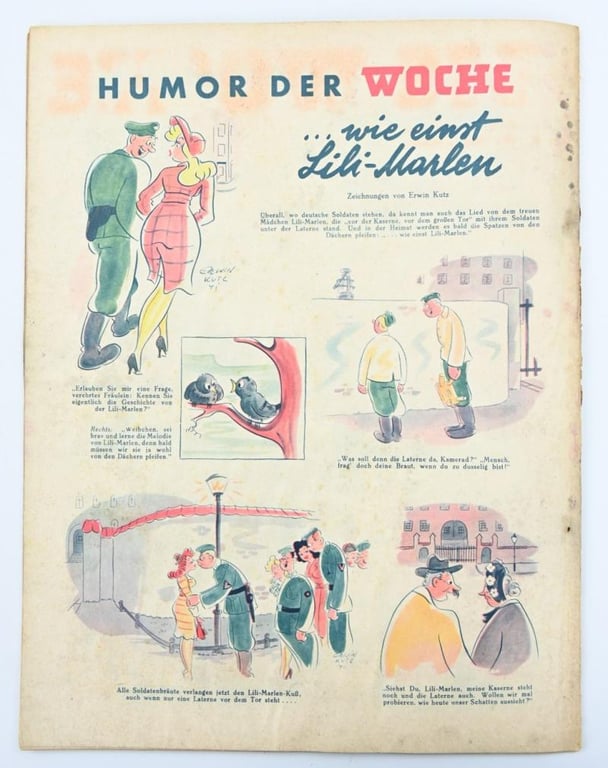 German Third Reich Magazine 'Die Woche' 1941