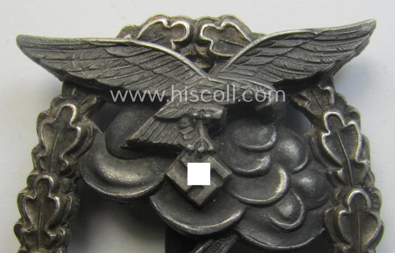 Luxuriously-styled, WH (LW) 'Erdkampfabzeichen' by: 'Rudolf Karneth'