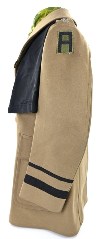 US WW2 Major General and Nuremberg Trail Member: Lawrence C. Jaynes Officer Overcoat