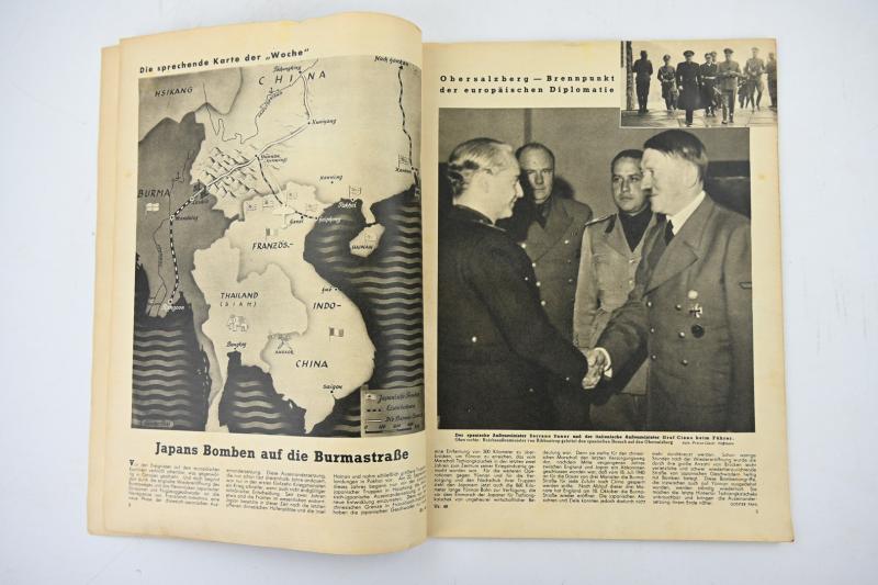 German Third Reich Magazine 'Die Woche' 1940