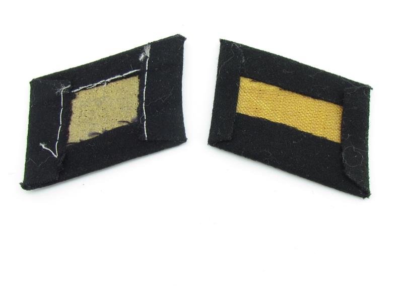 Waffen SS Totenkopf Collar Tabs Set