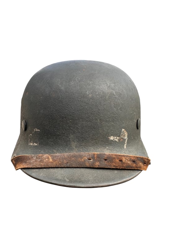 German KM M35 Single Decal Helmet