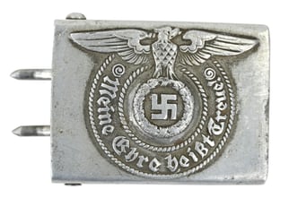 German Waffen-SS Beltbuckle RZM 155/40 SS
