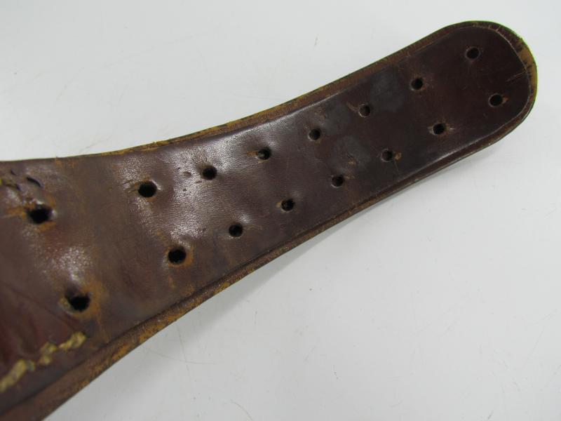 German Leather Equipment belt