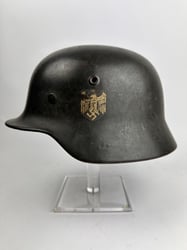 Untoched SD M40 Wehrmacht Helmet "ET66"
