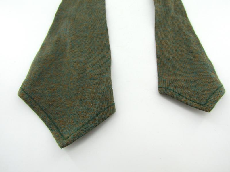 WW2 Era Green Necktie for Police