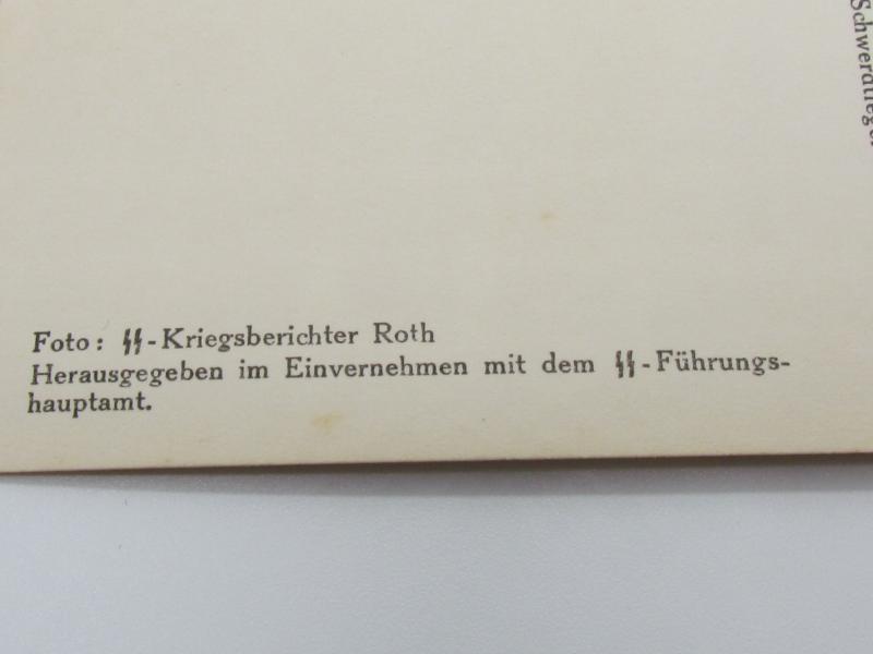 Postcard : Unsere Waffen-SS