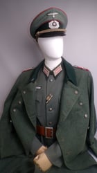 Untouched Major's uniform from estate