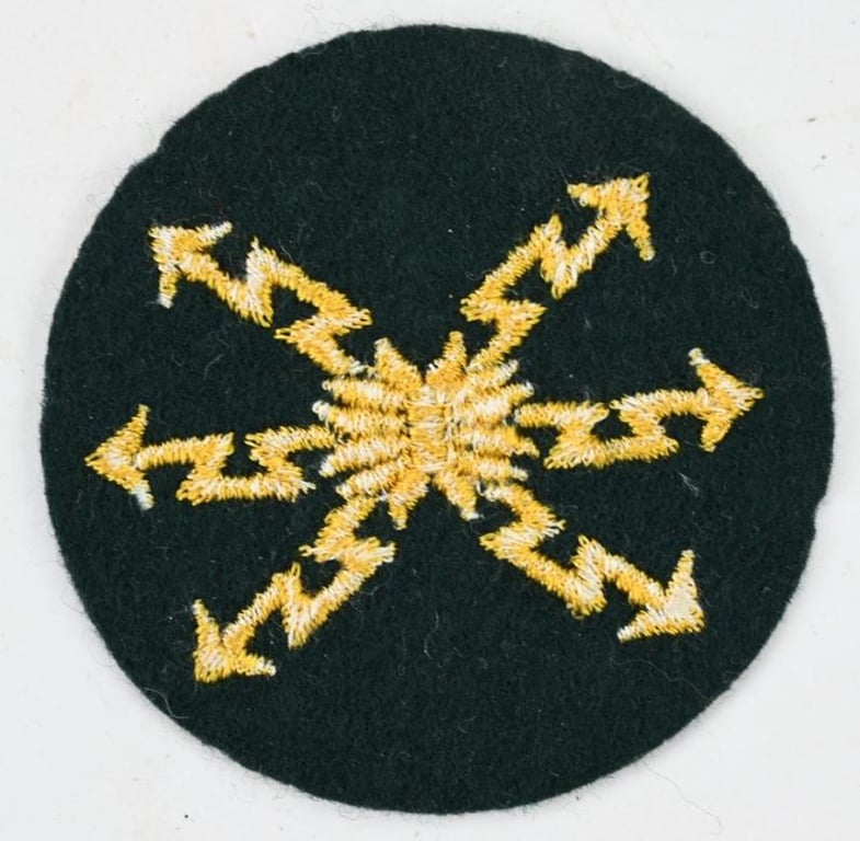 German Wehrmacht Funkmeister Radio Operator/ Signals Trade Badge.